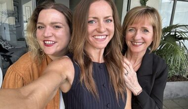 Erin Sullivan-Wagner, 66, (right) was diagnosed with anal cancer in 2008 when she was 48 years old. She is pictured with her two daughters