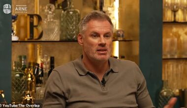 Jamie Carragher believes Mikel Arteta's rebuttal to criticism over his 'handbrake' tactics does not 'stack up'