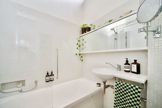 Its upstairs bathroom has all the essentials - but the occupants of the five bedrooms will all have to share