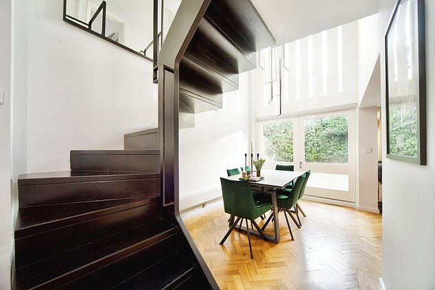 Estate agent Bruce Hall said the property has a 'real indoor-outdoor connection'