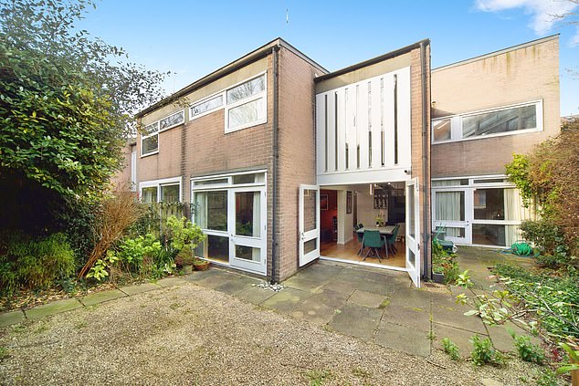 The property listing boasts a 'Japanese-inspired garden' (pictured)