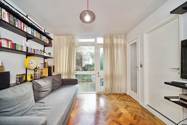 The ground floor has two reception rooms, which the listing says makes the property ideal for entertaining guests or extended family