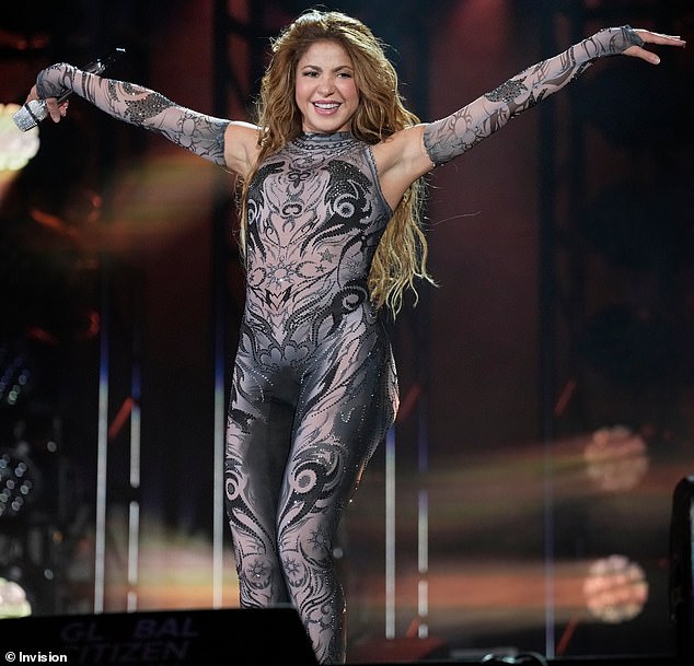 As she treated the audience to her powerful vocals, Shakira, 48, danced up a storm, proving she has not lost any of her onstage energy - nor her sense of fun