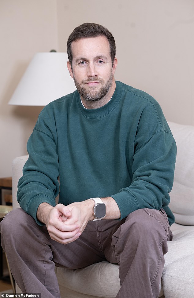 Like an estimated eight million people in the UK, Matt Ridout, pictured, has tinnitus – hearing noises, such as ringing or hissing, that aren’t caused by an outside source