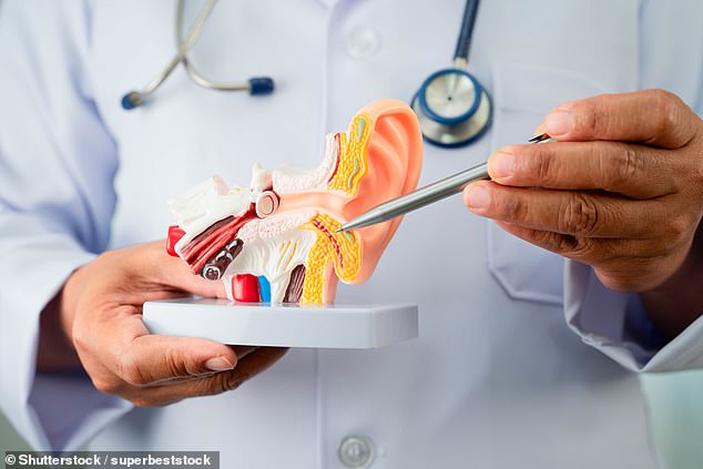 Symptoms can include a whooshing sound of the heartbeat, a pulse in the ears, a high-pitched ringing noise – and the bizarre sound of the eyeballs moving side to side, or up and down