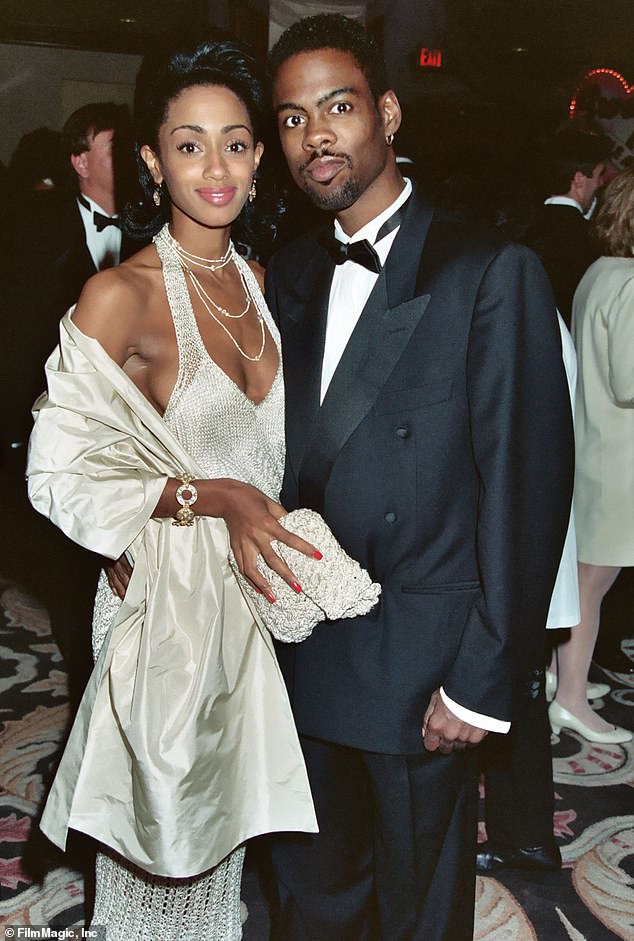 Meanwhile, back in August 2016, Chris finalized his divorce from wife of 20 years Malaak Compton-Rock (the former couple are seen in 1994)