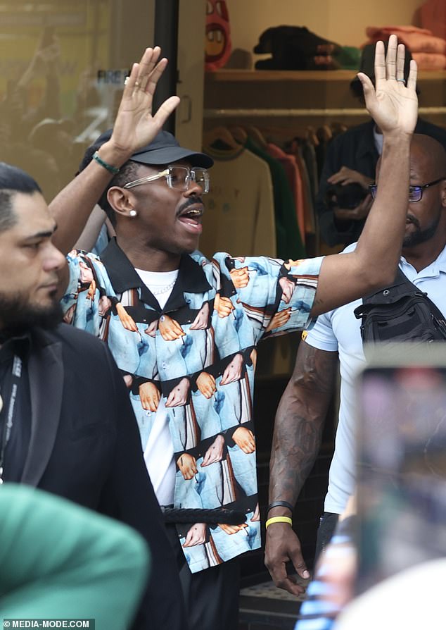 Tyler, the Creator (pictured) recently started a fan frenzy on the streets of Darlinghurst as he launched his streetwear brand in Sydney