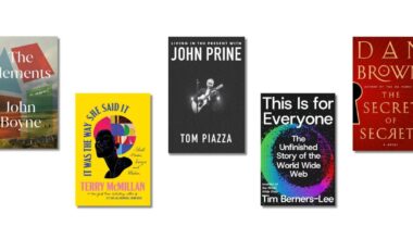 A Dan Brown thriller, John Prine bio, and World Wide Web memoir