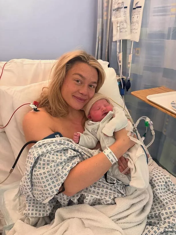 Michael Parr has become a first time father