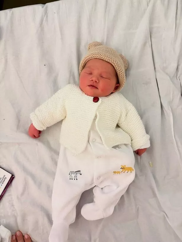 Michael Parr has become a first time father