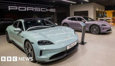 Porsche shares plunge after announcing EV rollout delay