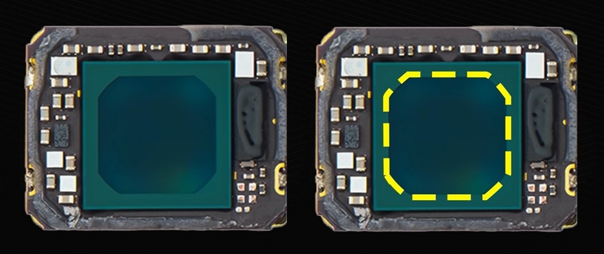 iPhone 17 series selfie camera sensor (image courtesy of <a href=