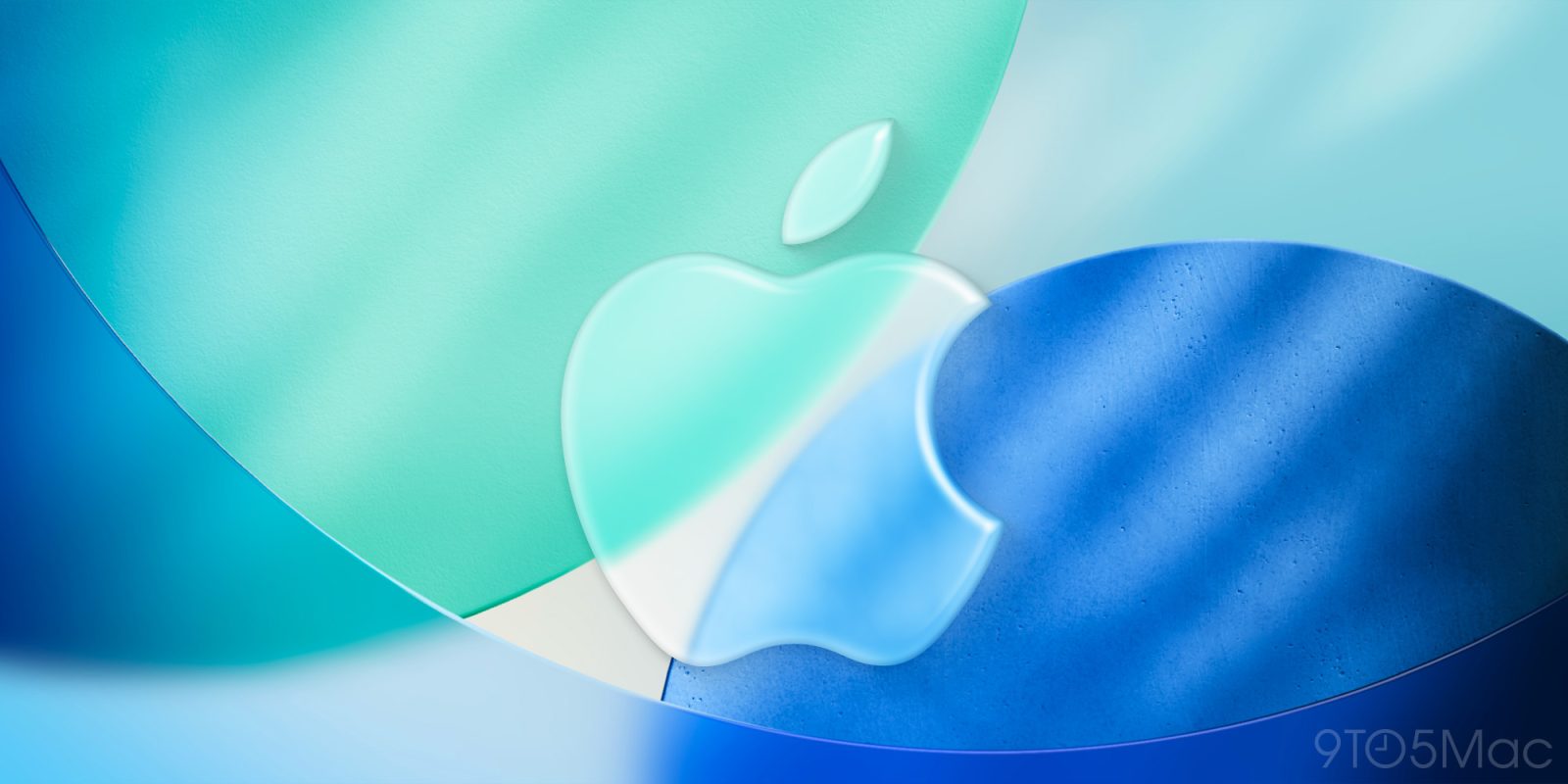 Apple logo liquid glass iOS 26 light