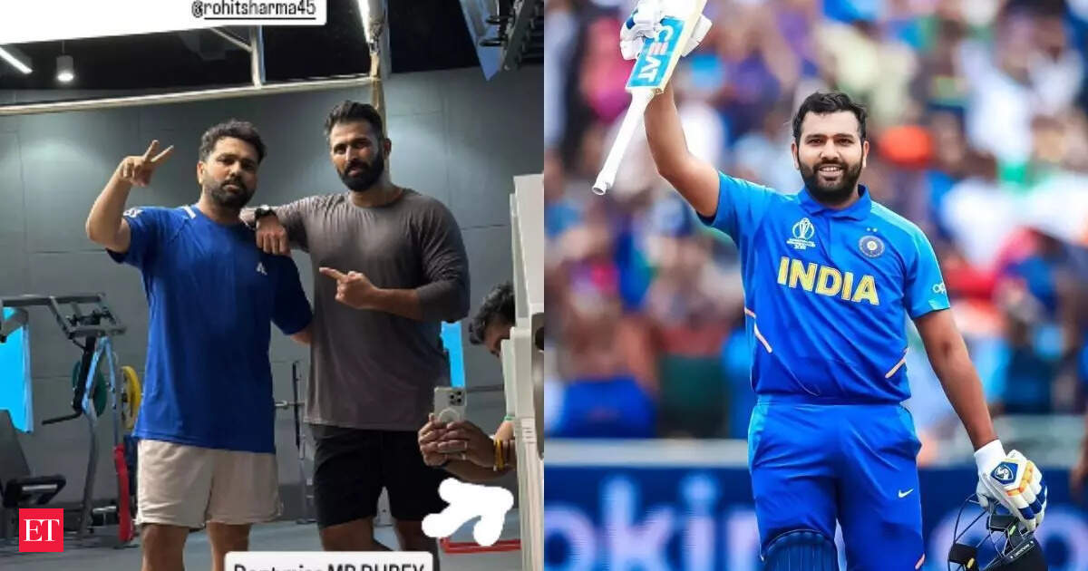 Fit Rohit Sharma Returns: Hitman loses 10 kg after intense fitness training before Australia ODIs. Watch his amazing transformation