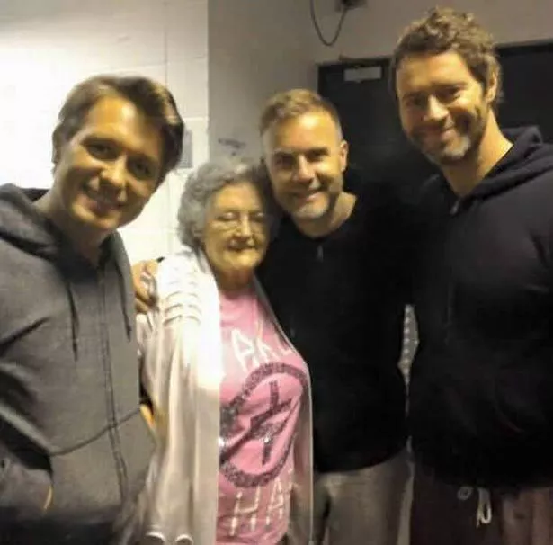 Take That has a 'super fan nan' who has been lucky enough to meet them