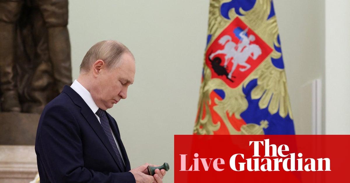 Putin ‘does not want a ceasefire and does not want peace for Ukraine’, says German defence minister – Europe live | Europe