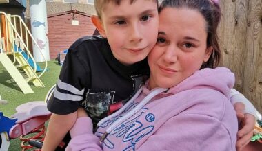 Kyle Morrison (pictured with his mother, Victoria Morrison), died in October 2020 from a rare, incurable childhood brain cancer