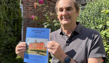 Bootham Park Hospital, York, focus of Bob Adams' new book