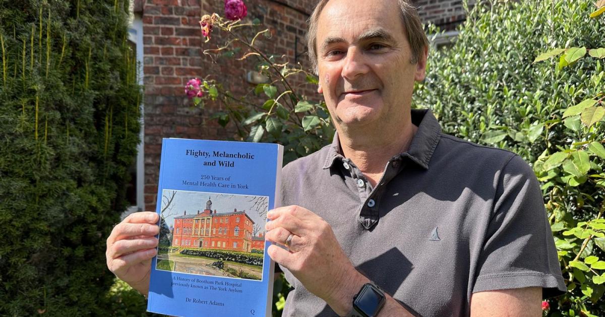 Bootham Park Hospital, York, focus of Bob Adams' new book