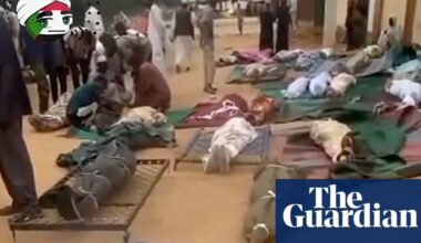 Scores killed by RSF drone strike on mosque in besieged Sudanese city | Sudan