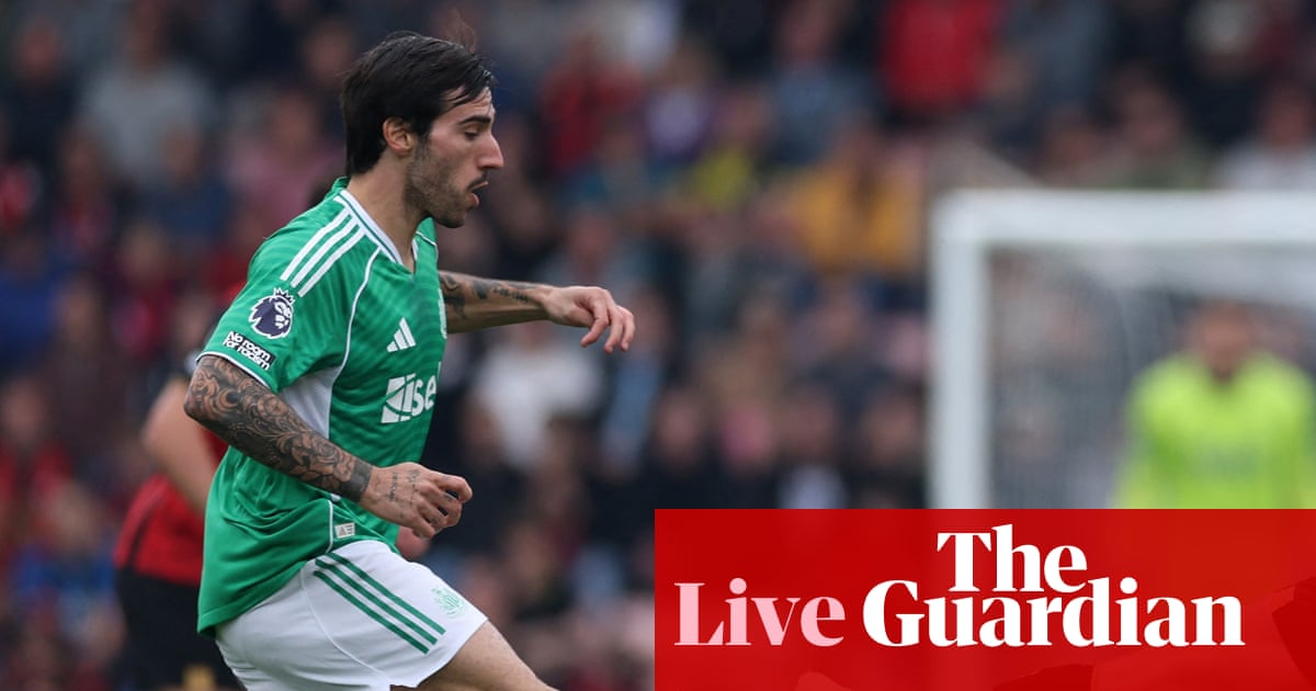 Bournemouth v Newcastle United: Premier League – live | Premier League