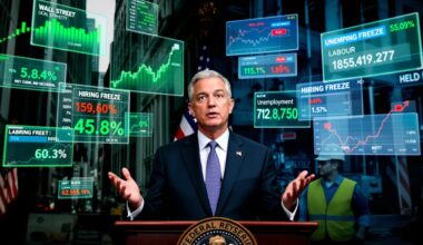 Powell's lack of concern about labor market impact.