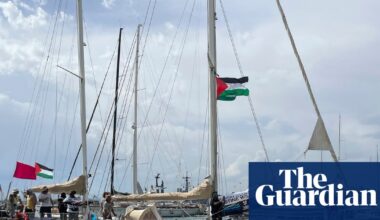 Italian prime minister condemns drone attacks on Gaza aid flotilla boats | Gaza