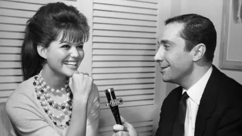 Cardinale interviewed by the BBC European Services in 1962, after meeting Queen Elizabeth II at a Gala evening in the West End. 