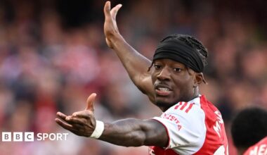 Arsenal forward Noni Madueke