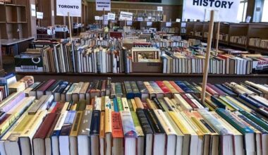 Book sales coming to Toronto this September