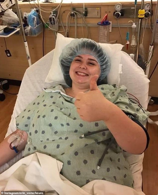 Erin Verscheure was 18 when she was diagnosed with stage four colorectal cancer. It was 2016 and she had just graduated high school when she noticed blood in her stool