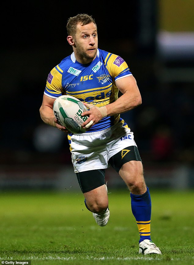 This rare and incurable condition affects the brain and nerves, robbing sufferers of their ability to move, to eat and eventually breathe. Pictured, Rob Burrow in 2013