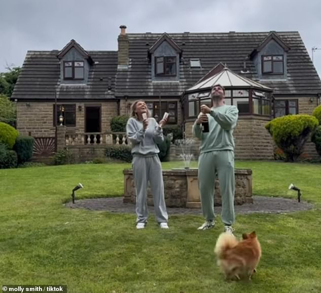 They bought their first house together last year