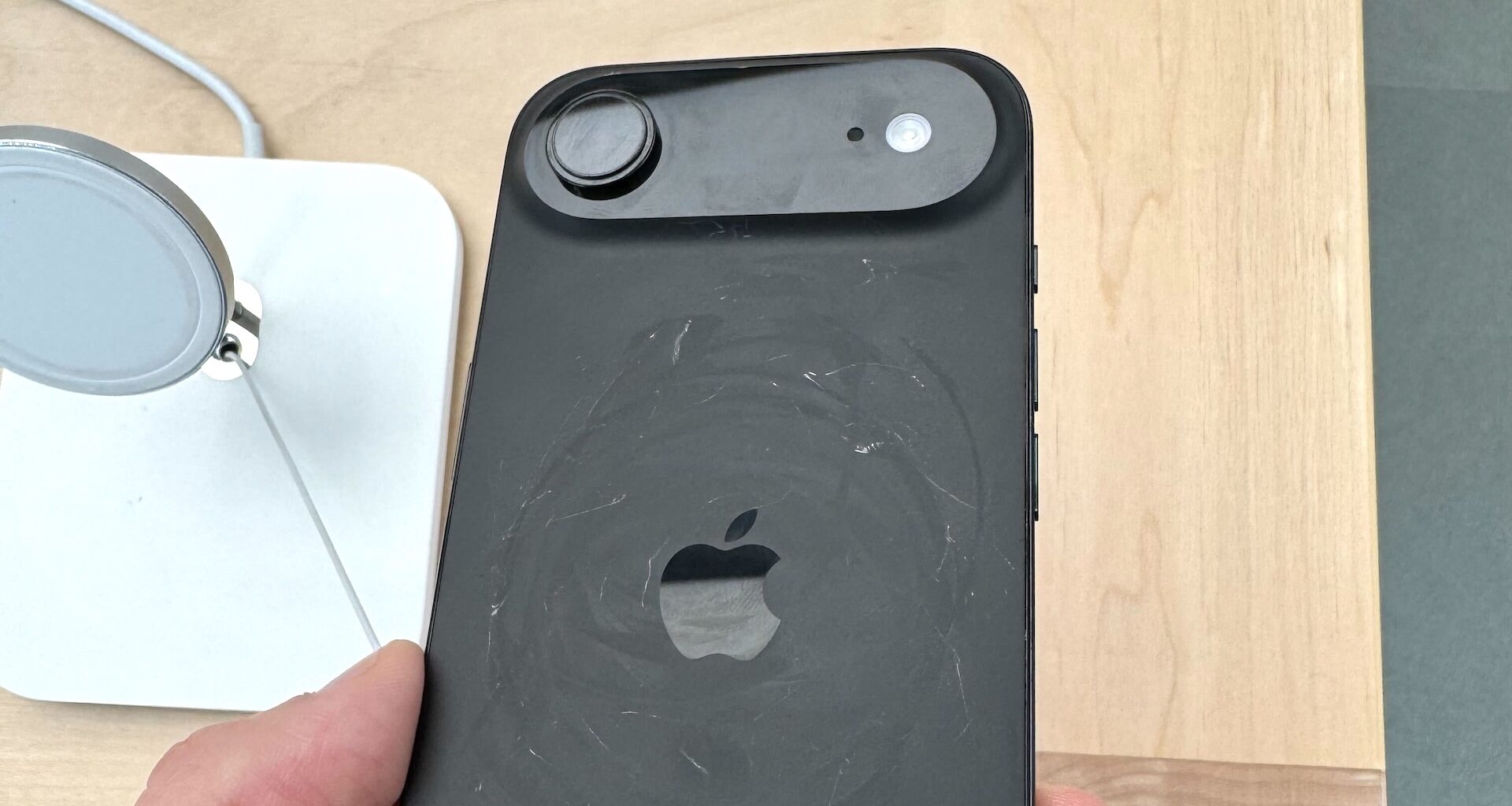 Scratched iPhone Air