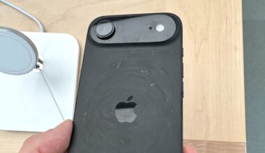 Scratched iPhone Air