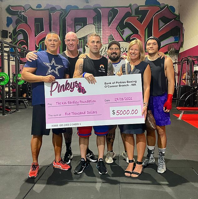 Floyd is now hoping to inspire others at his gym, to show them that 'you can go from jail and through what I've been through to succeed'