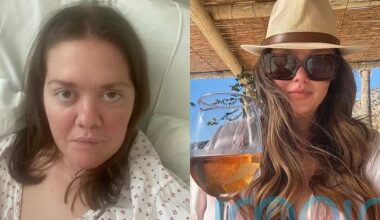 Melissa Clayton, 34, has revealed how a sudden stroke left her unable to walk, talk or even eat – and is urging others not to ignore strange symptoms, no matter how fit they think they are