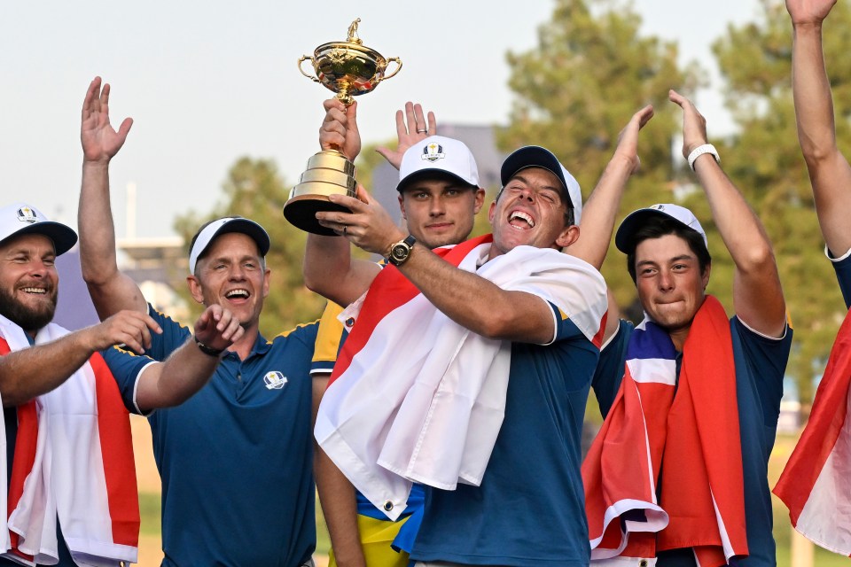 Rory McIlroy is a five-time Ryder Cup winner, most recently in 2023