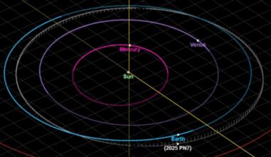 schematic of the quasi-moon's orbit
