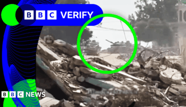 BBC Verify Live: Tracking latest Israeli military advances in Gaza City