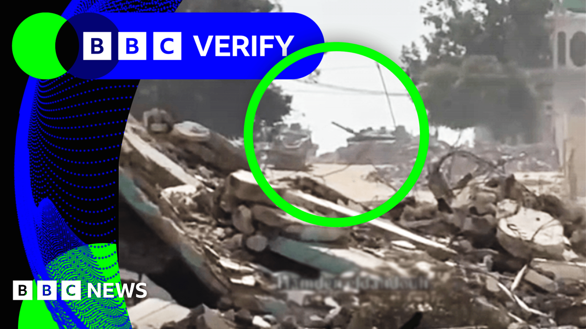 BBC Verify Live: Tracking latest Israeli military advances in Gaza City
