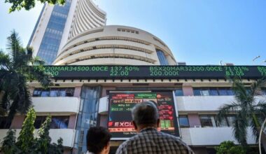 At 9:15 am, the BSE Sensex slipped 32.91 points, or 0.04 per cent, to 81,392.24 after losing as much as 208 points in early trade.