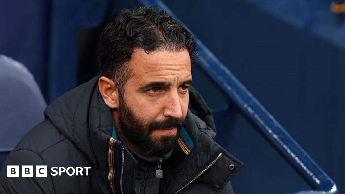 Manchester United manager Ruben Amorim