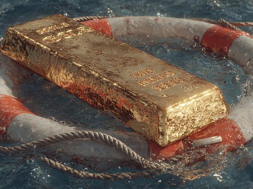 Gold rising every day isn't normal and it isn't a good sign