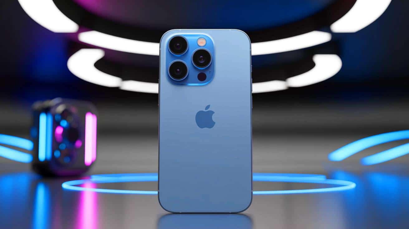 Illustration of the anticipated design features and innovations of the upcoming iPhone 18 Pro.