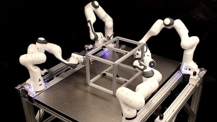 RoboBallet was funded by DeepMind and Intrinsic