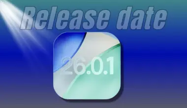 iOS 26.0.1 Release date