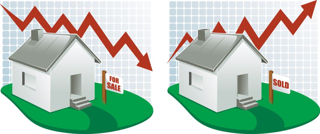 iStock-housing market chart illustration