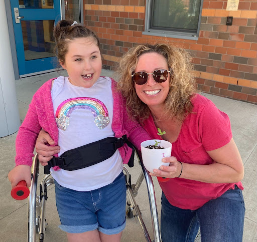 Kasey Walsh & Her Daughter