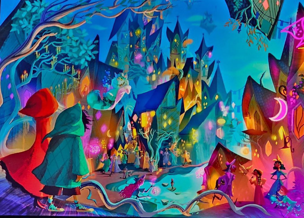 Disney Hexed concept art